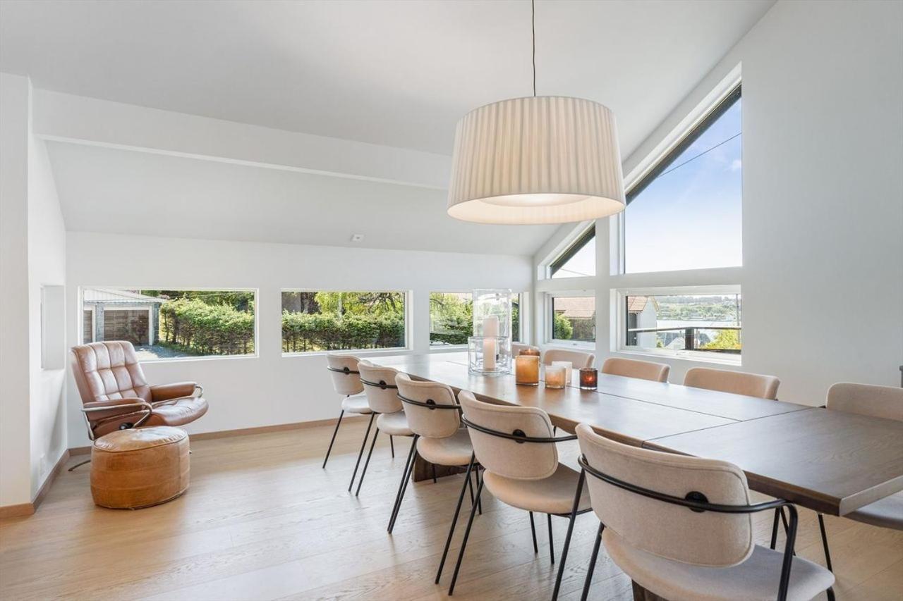 Exclusive Family Villa In Haugesund - Lovely Ocean View, 5 Bedroom, Free Parking Luaran gambar