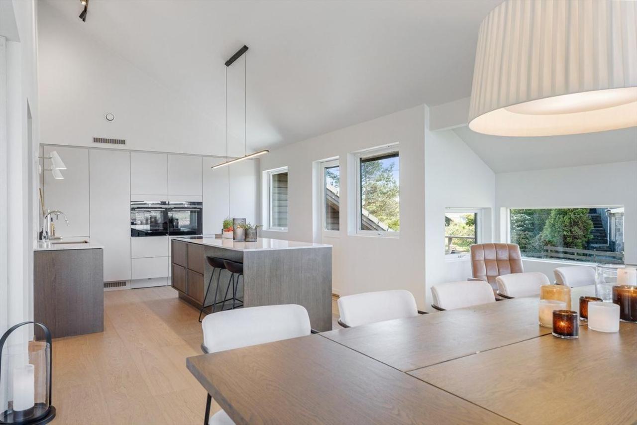 Exclusive Family Villa In Haugesund - Lovely Ocean View, 5 Bedroom, Free Parking Luaran gambar